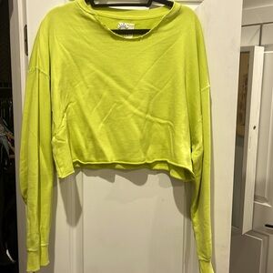Aerie cropped sweatshirt